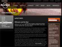 Tablet Screenshot of blog.hardrock.com