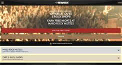 Desktop Screenshot of m.hardrock.com