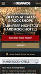 Mobile Screenshot of m.hardrock.com