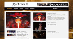 Desktop Screenshot of hardrock.lt