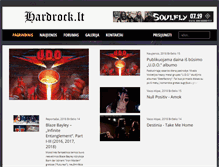 Tablet Screenshot of hardrock.lt